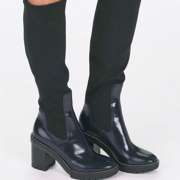 Like new Tory Burch Preston Lug Sole Boot size 9 - Picture 5 of 5